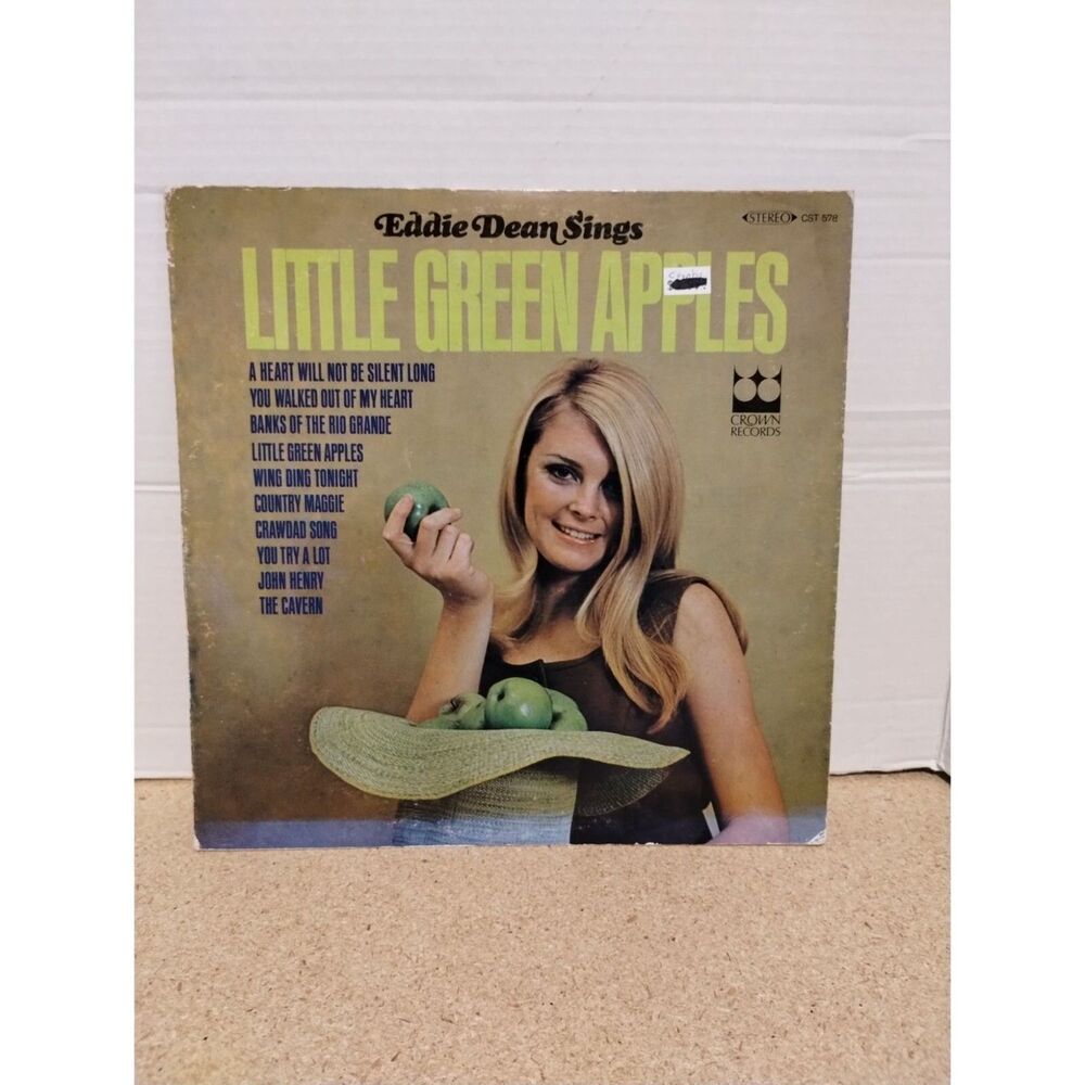 Eddie Dean "Little Green Apples" 1970's Country LP